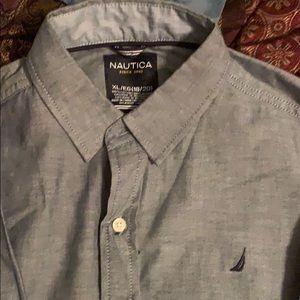 Nautica Classic Fit Dress Shirt Big Boys